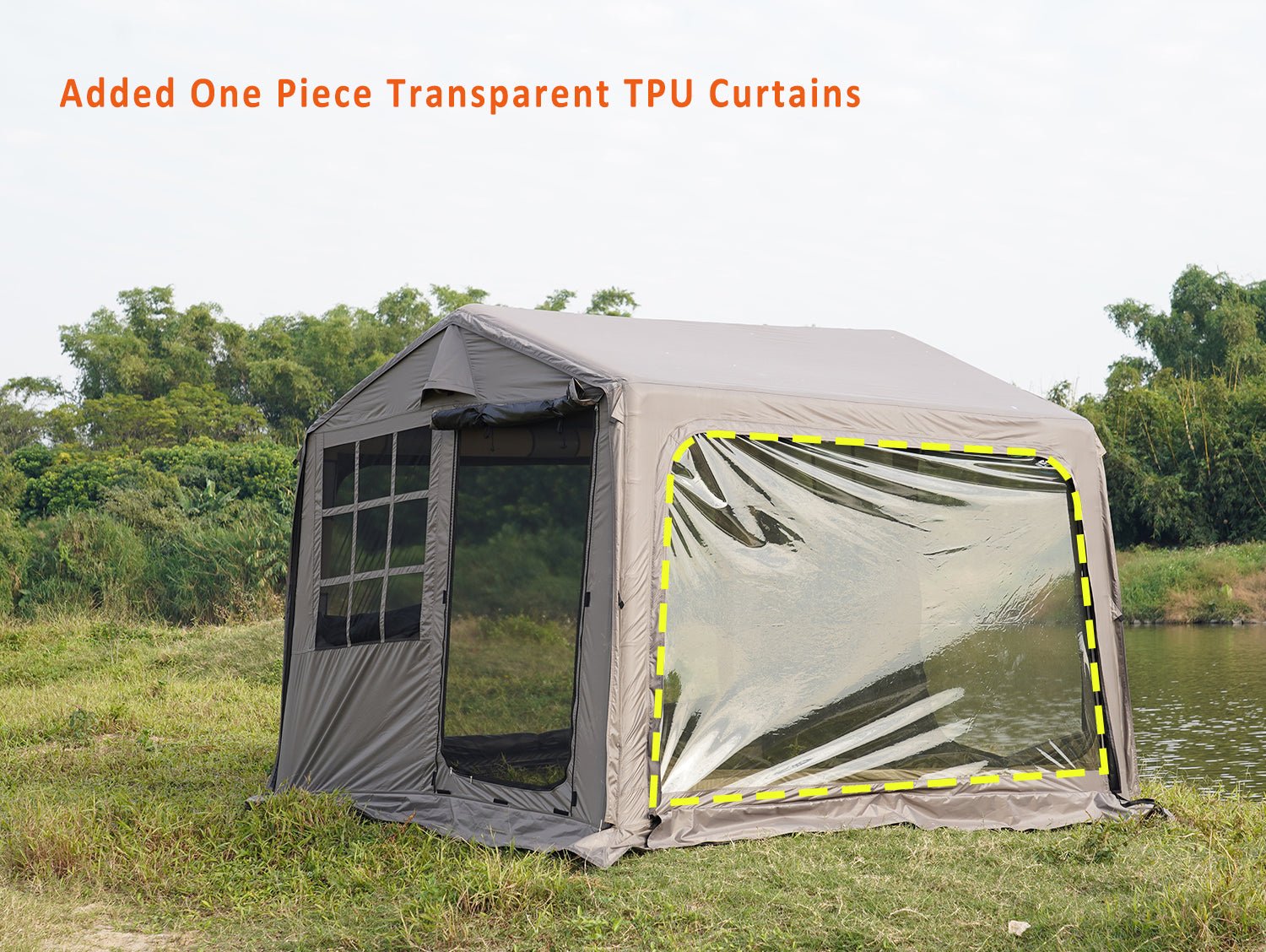 7 M ² New Design inflatable tent MOT-Q500