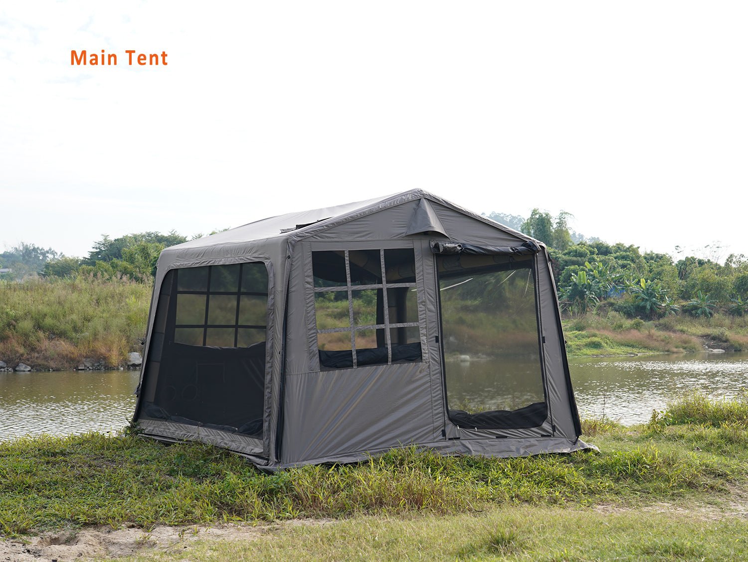 12m²  New Design inflatable tent MOT-Q500 With Bed Room