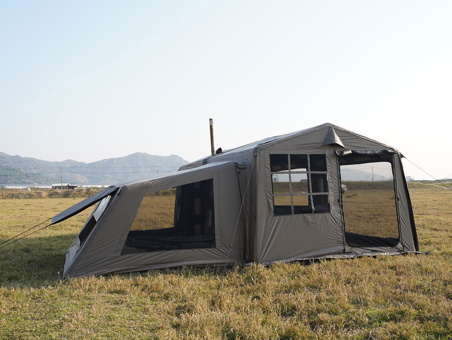 12m²  New Design inflatable tent MOT-Q500 With Bed Room
