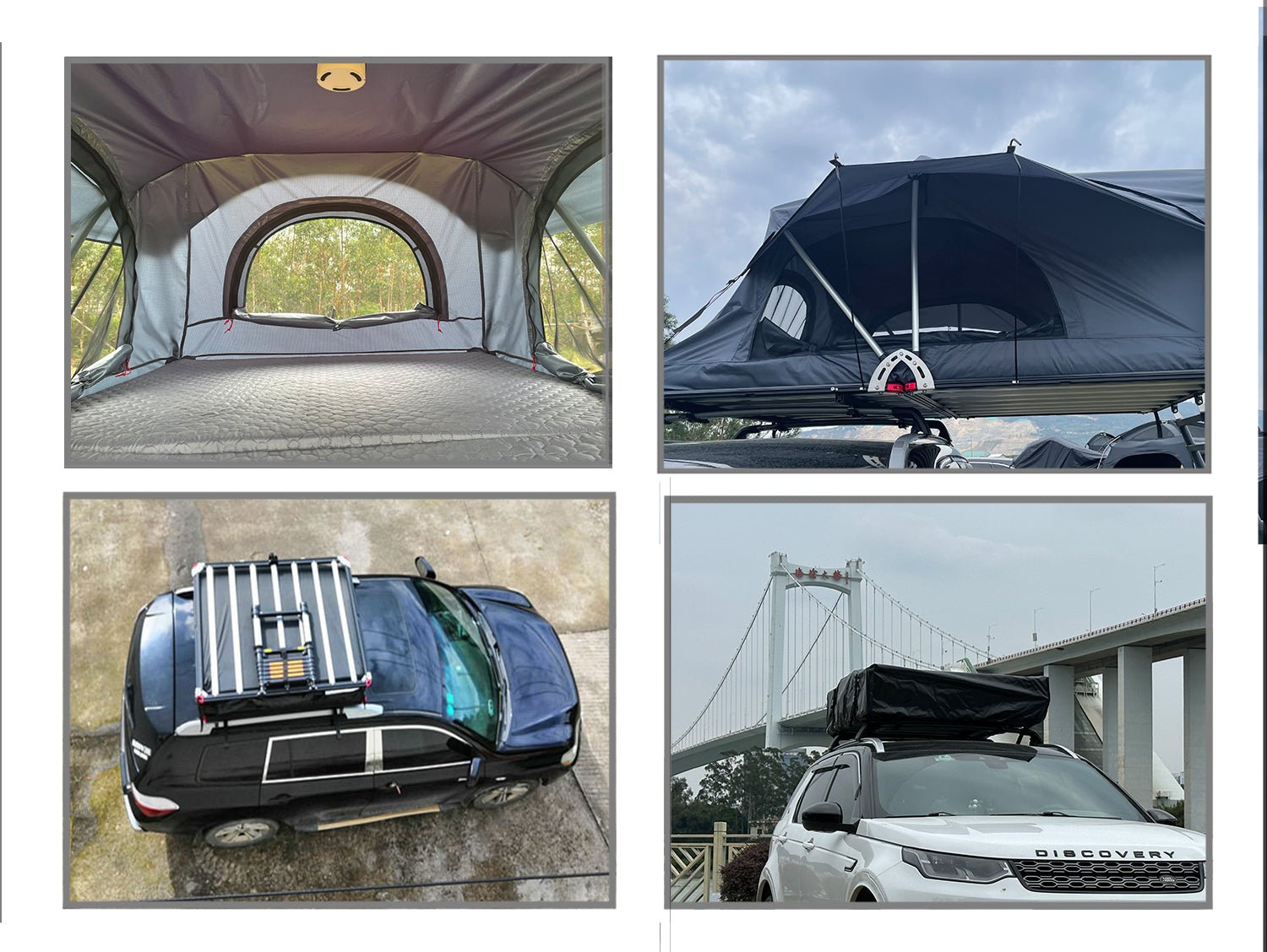 2-3  People Aluminum Soft shell Car  Roof Top Tent MOT-T700