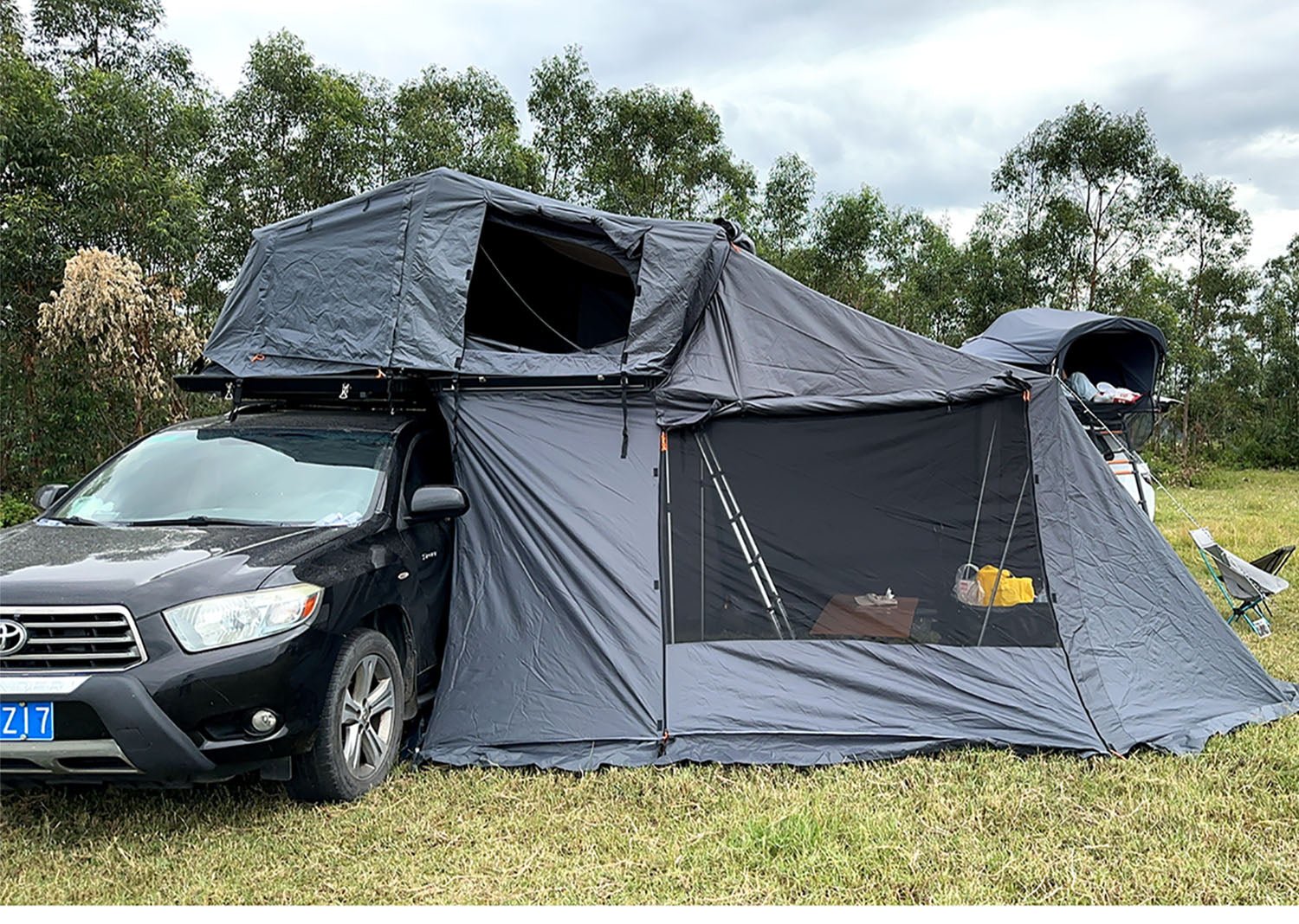 4People Aluminum Hard shell Car  Roof Top Tent MOT- L800P
