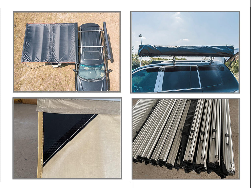 90 Degree Aluminum Car Side Tent MOT-LT90