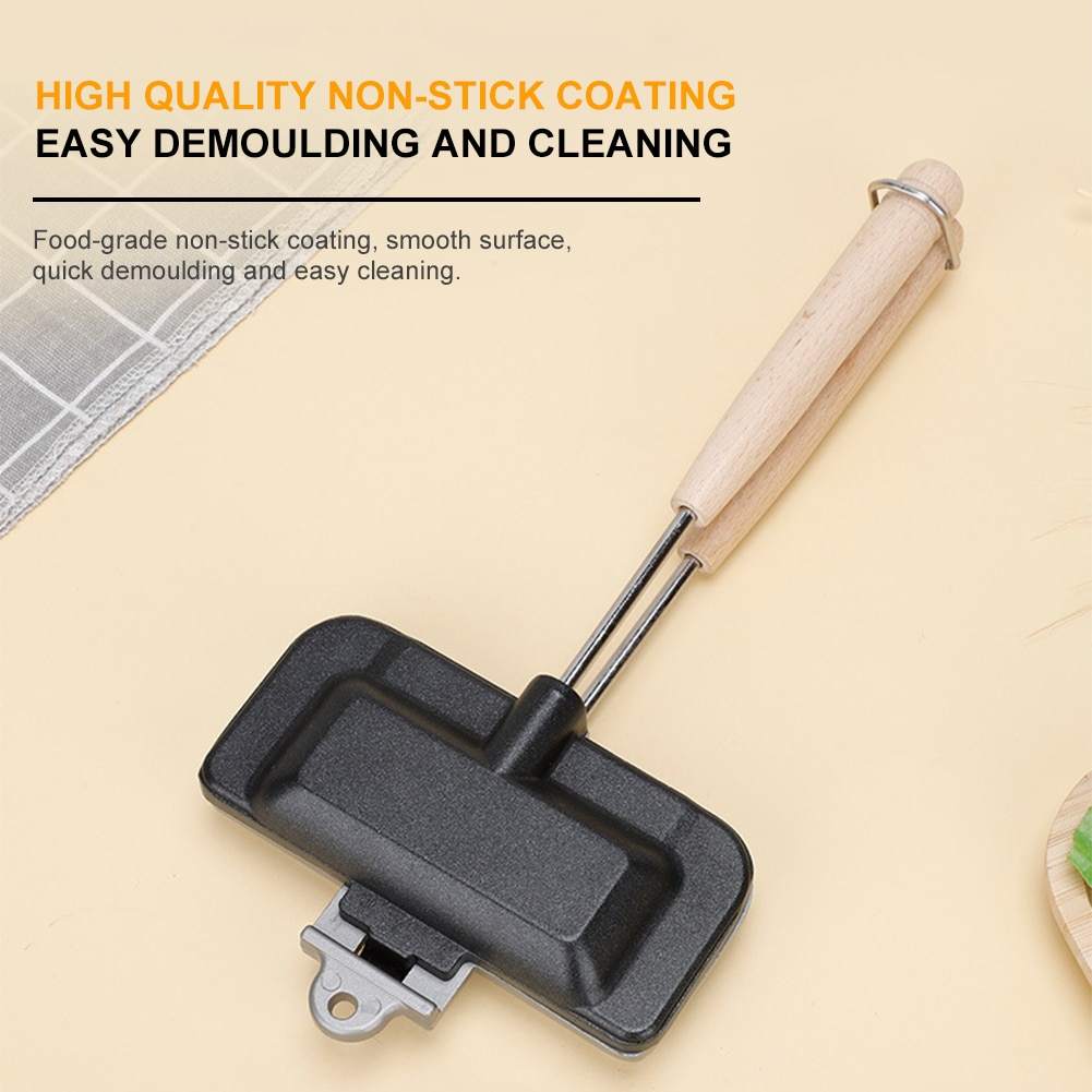 Compact Camping Sandwich Baking Pan for Outdoor Adventure