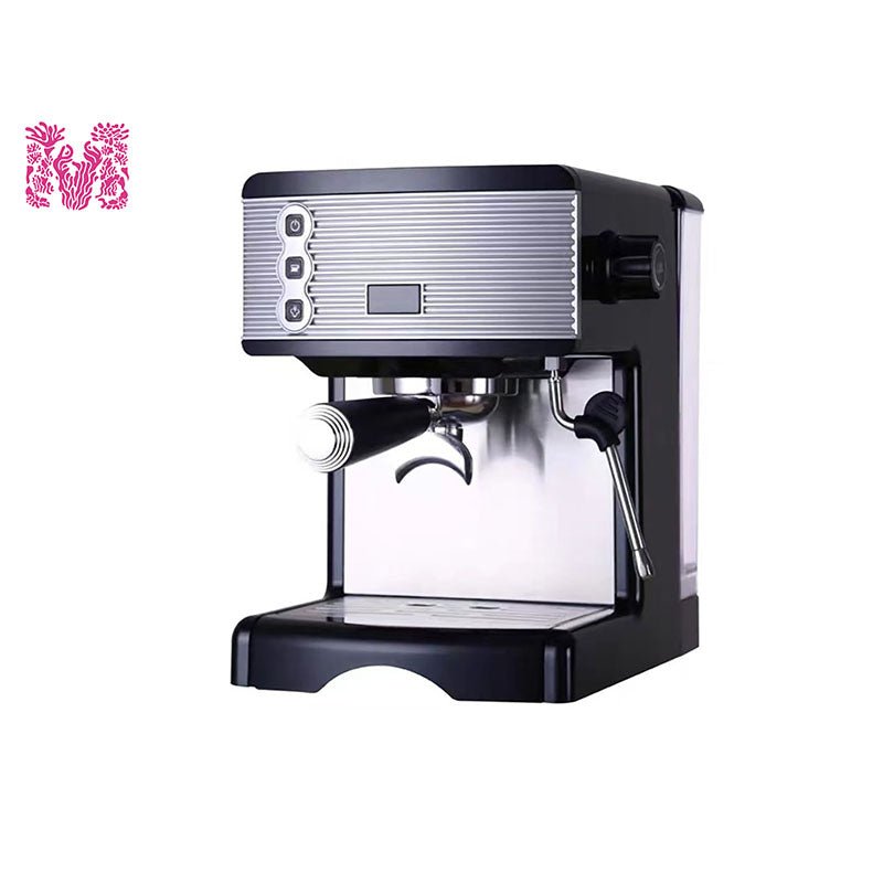 Compact Stainless Steel Espresso Machine M-YS3601 for Camping, Portable Roof Top Coffee Maker