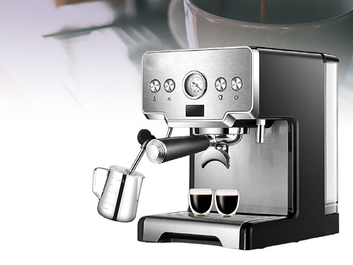 Mini Barista Stainless Steel Espresso Machine M3605