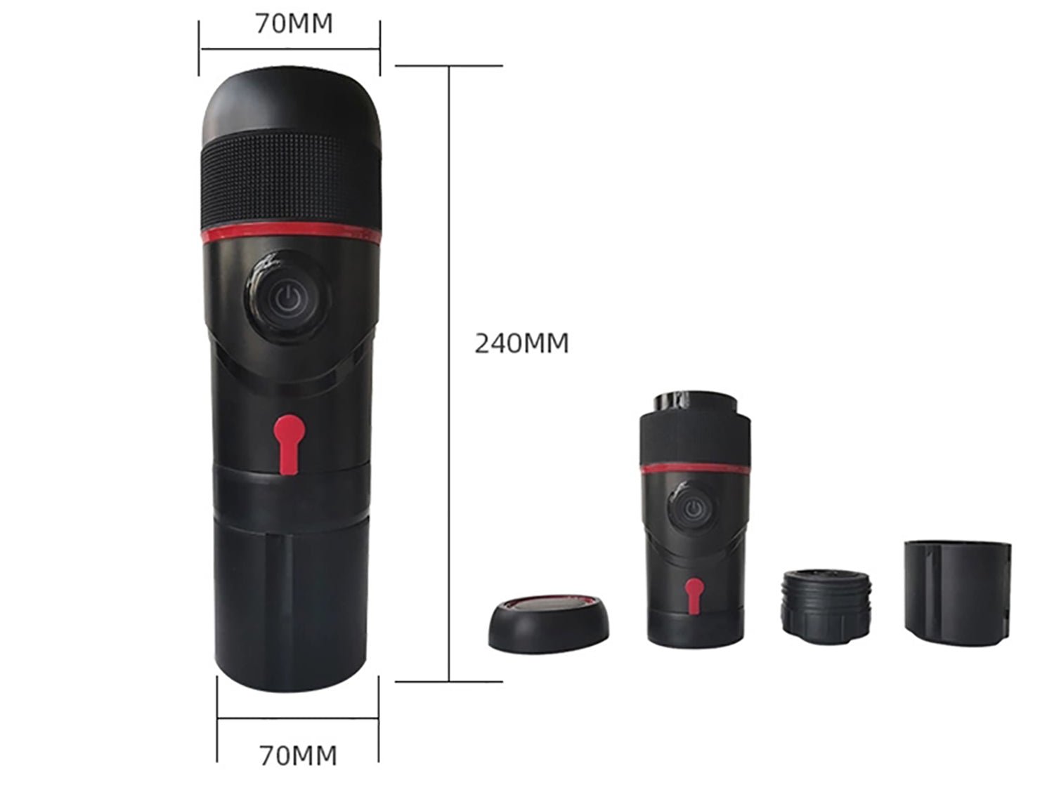Portable Espresso Machine for Camping, Adventure Outdoor Gear, Compact Coffee Maker