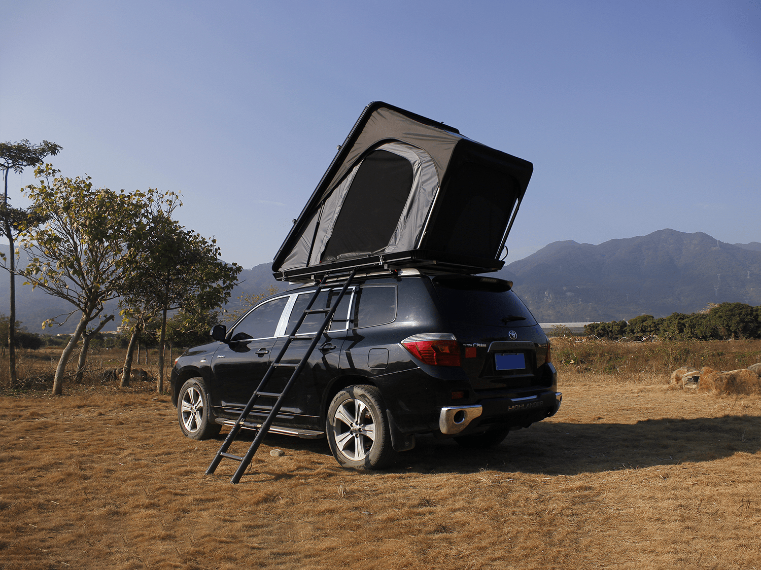 2 People Triangle  Aluminum Hard shell Car  Roof Top Tent   MOT-T600
